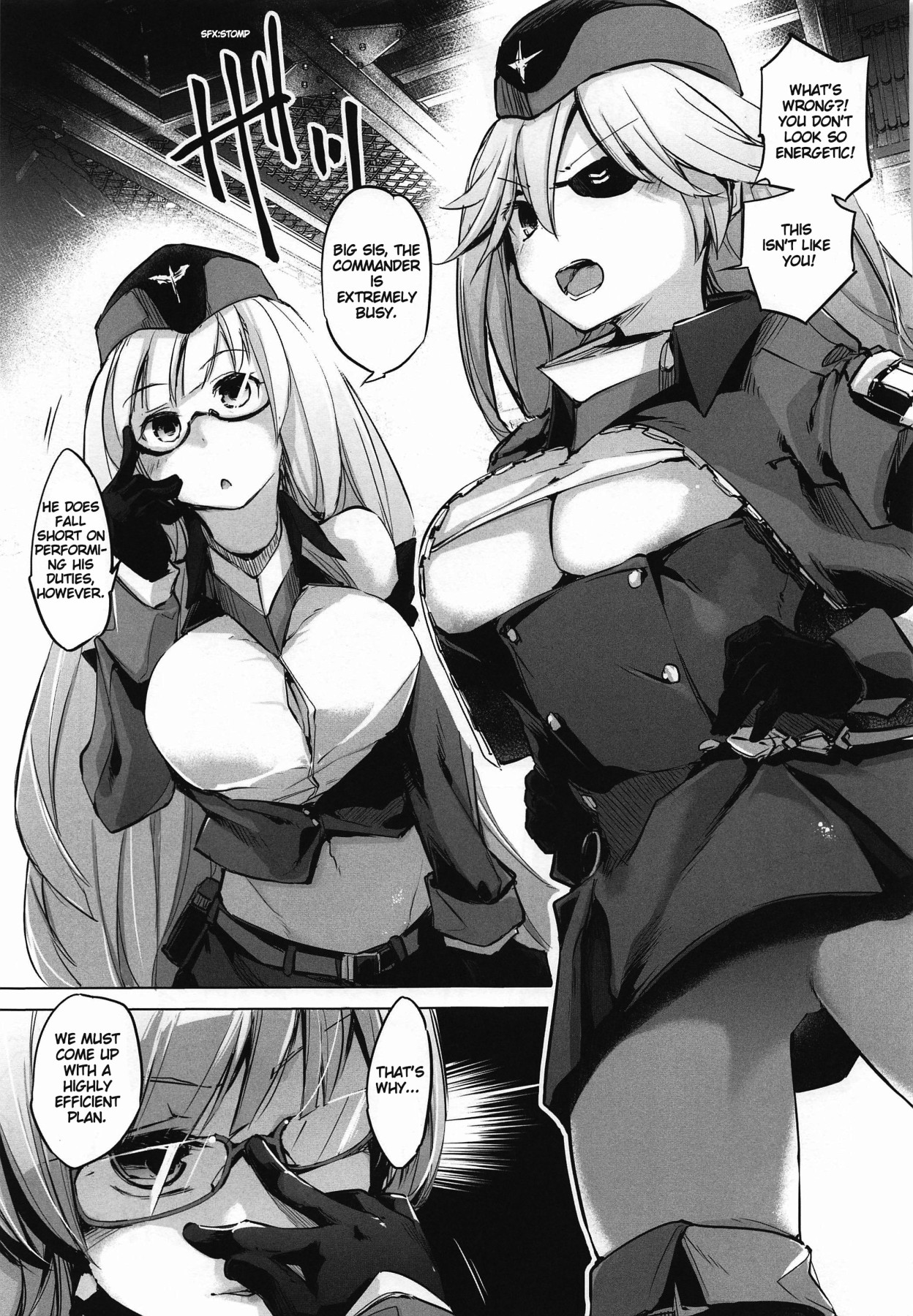 Hentai Manga Comic-Insufficient Main Force To Shoot ! Iron-Blood Battleship and Battle Cruiser Summary Book-Read-4